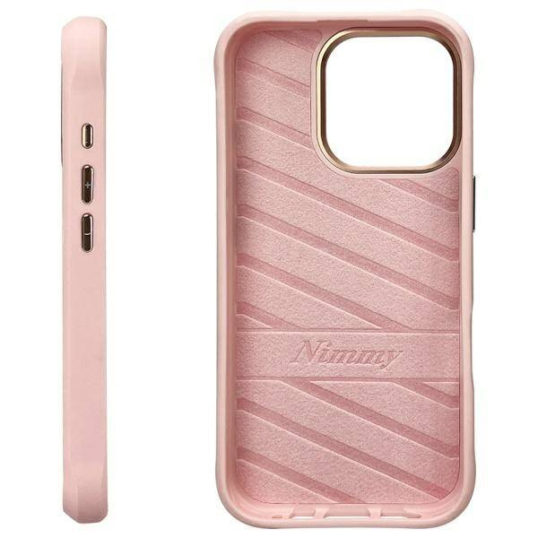 ETUI DO IPHONE 16 PRO 6.3" NIMMY COOL&CUTE 2.0 CAT RÓŻOWE