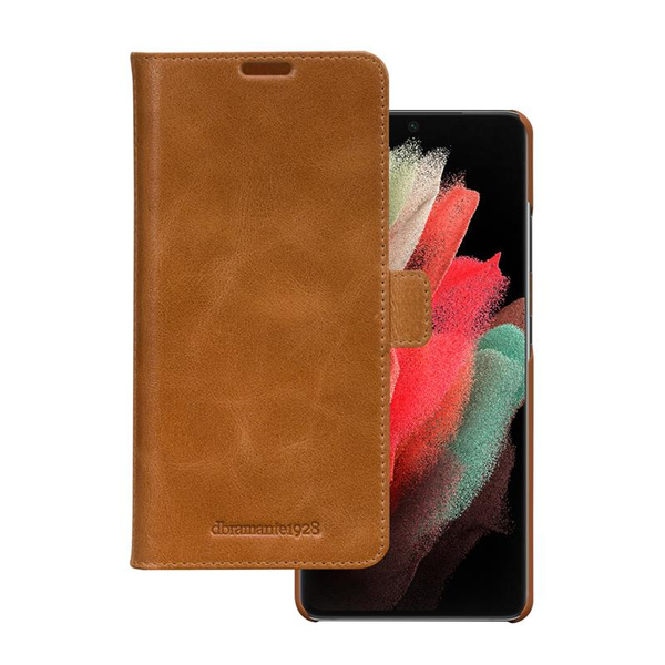 DBRAMANTE LYNGE ETUI DO SAMSUNG S21 ULTRA - TAN