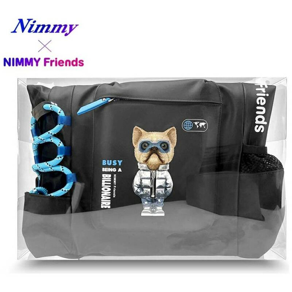 UNIWERSALNY PLECAK NA LAPTOPA 320X150X455 MM NIMMY COOL&CUTE 2.0 DOG CZARNY