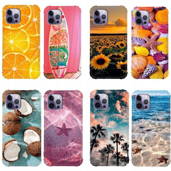 Etui wzmacniane Anti-Shock LEO summer różne wzory do iPhone 14 Pro