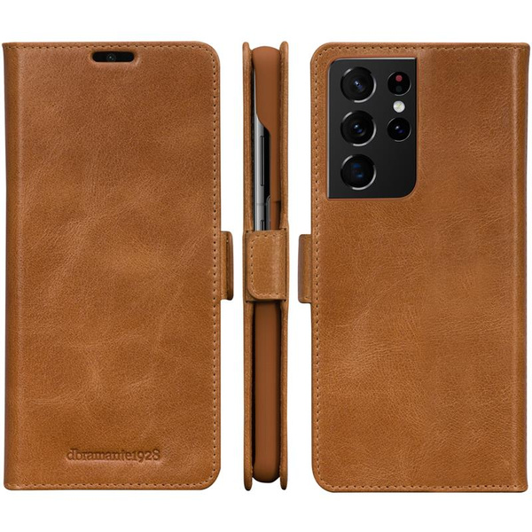 DBRAMANTE LYNGE ETUI DO SAMSUNG S21 ULTRA - TAN
