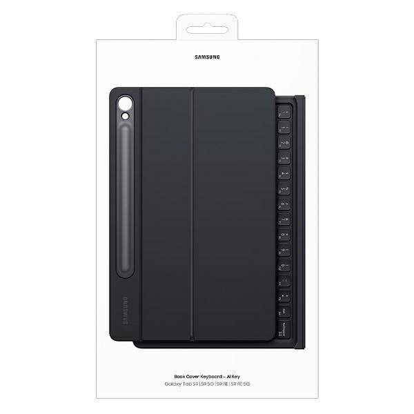 ETUI DO SAMSUNG TAB S9 / S9 FE BOOK COVER KEYBOARD CZARNE