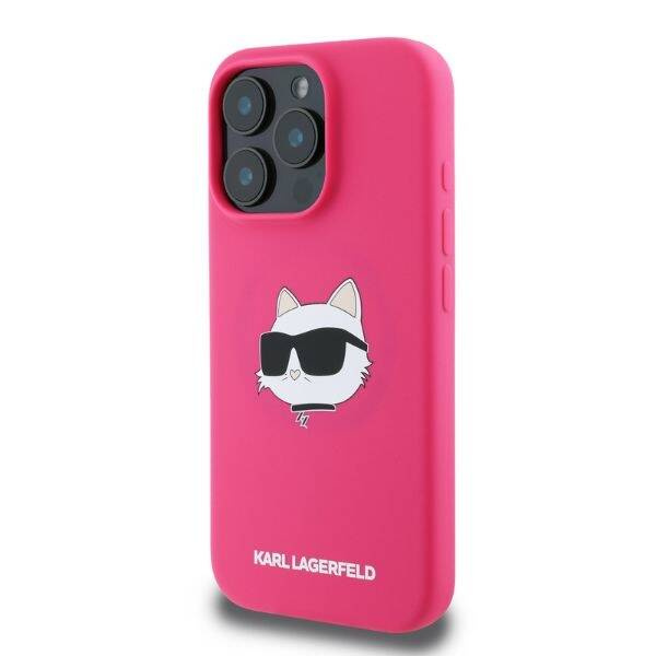 ETUI DO IPHONE 16 PRO MAX 6.9" KARL LAGERFELD CHOUPETTE HEAD PRINT MAGSAFE