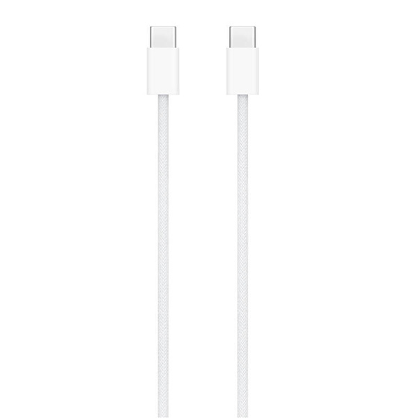 Apple Braided | Kabel z Oplotem USB-C 60W 1M - WHITE
