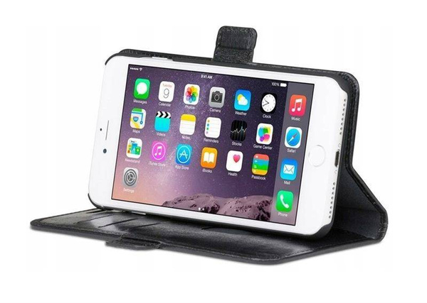Dbramante1928 Ordrup Etui skórzane do iPhone 7+ / 8 Plus - BLACK