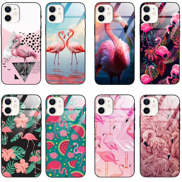 Etui akrylowe LEO flaming różne wzory do iPhone 12 Mini