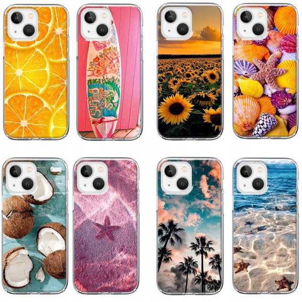 Etui silikonowe LEO summer vibe różne wzory do iPhone 14 Plus