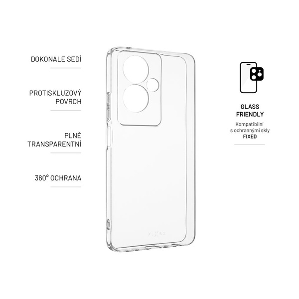 ETUI DO OPPO A79 5G ŻELOWE TPU FIXED PRO PRZEZROCZYSTE