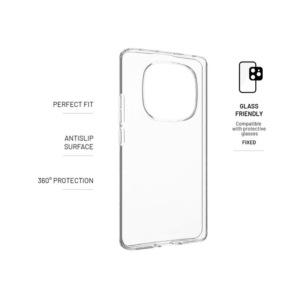ETUI DO XIAOMI REDMI NOTE 14 PRO 5G ŻELOWE TPU FIXED STORY PRZEZROCZYSTE