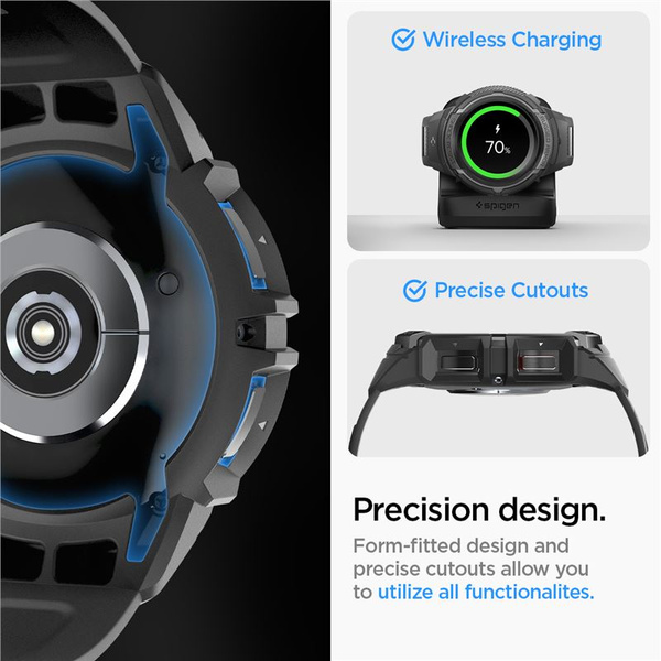 ETUI Z PASKIEM DO SAMSUNG GALAXY WATCH 6 CLASSIC 47 MM SPIGEN RUGGED ARMOR