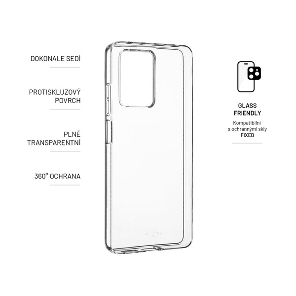 ETUI DO XIAOMI REDMI NOTE 12 PRO 5G ŻELOWE TPU FIXED PRZEZROCZYSTE