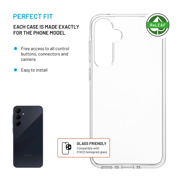 ETUI DO SAMSUNG GALAXY A35 5G FIXED RESTORY ŻELOWE TPU PRZEZROCZYSTE