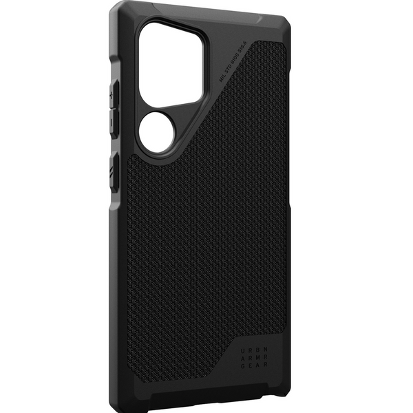 UAG Metropolis LT Magnet | Etui do Galaxy S24 Ultra - KEVLAR BLACK