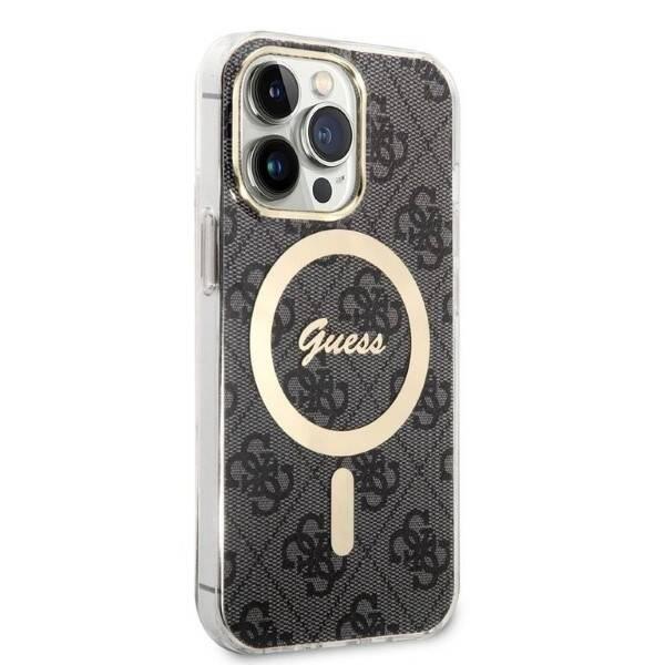 Guess Case+Charger | Etui do iPhone 13 Pro - BLACK