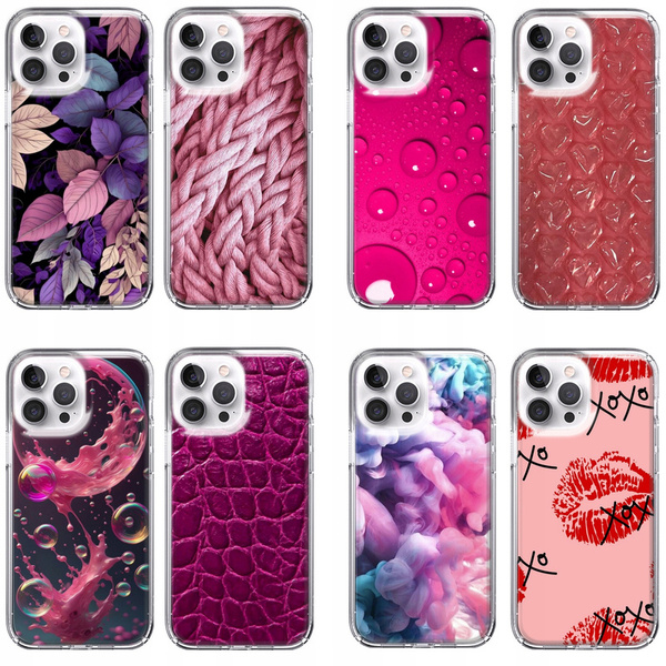 Etui silikonowe LEO zebra tekstury różne wzory do iPhone 13 Pro