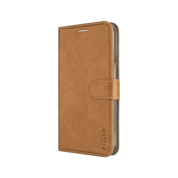 ETUI DO APPLE IPHONE 16 PLUS BOOK FIXED OPUS BRĄZOWE