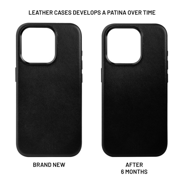 SKÓRZANE ETUI DO IPHONE 16 FIXED MAGLEATHER MAGSAFE CZARNE