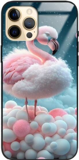 Etui akrylowe LEO flaming różne wzory do iPhone 13 Pro