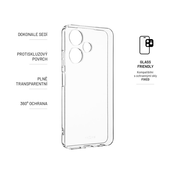 ETUI DO INFINIX HOT 30I ŻELOWE TPU FIXED PRZEZROCZYSTE