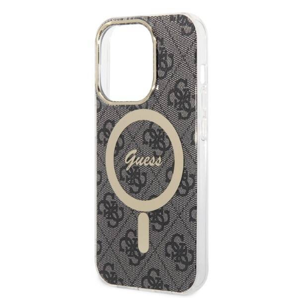Guess Case+Charger | Etui do iPhone 14 Pro - BLACK