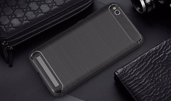 TECH-PROTECT TPUCARBON etui do XIAOMI REDMI 5A - BLACK