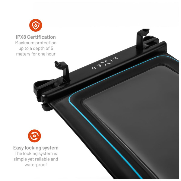 UNIWERSALNE ETUI NA TELEFON DO 7,5"19,5X11,5CM WODOODPORNE IPX8 FIXED FLOAT