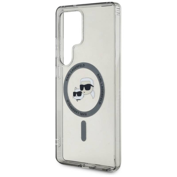 ETUI DO SAMSUNG S25 ULTRA KARL LAGERFELD BUTTON KARL&CHOUPETTE HEADS CZARNE