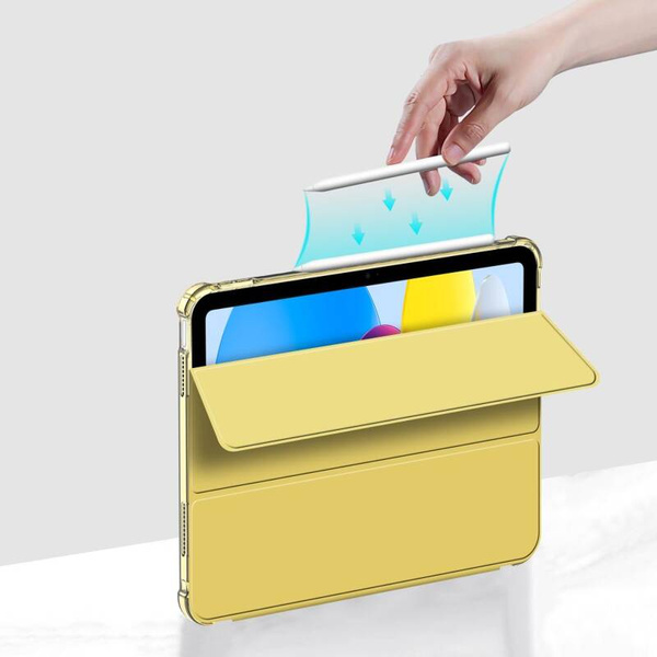 ETUI DO IPAD 10.9 10 / 2022 TECH-PROTECT SC PEN HYBRID CRYSTAL ŻÓŁTE