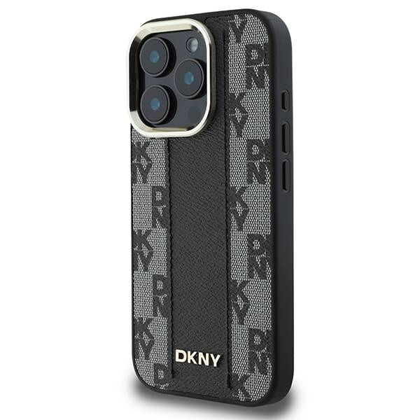 ETUI DO IPHONE 16 PRO MAX 6.9" DKNY CHECKERED PATTERN MAGSAFE CZARNE