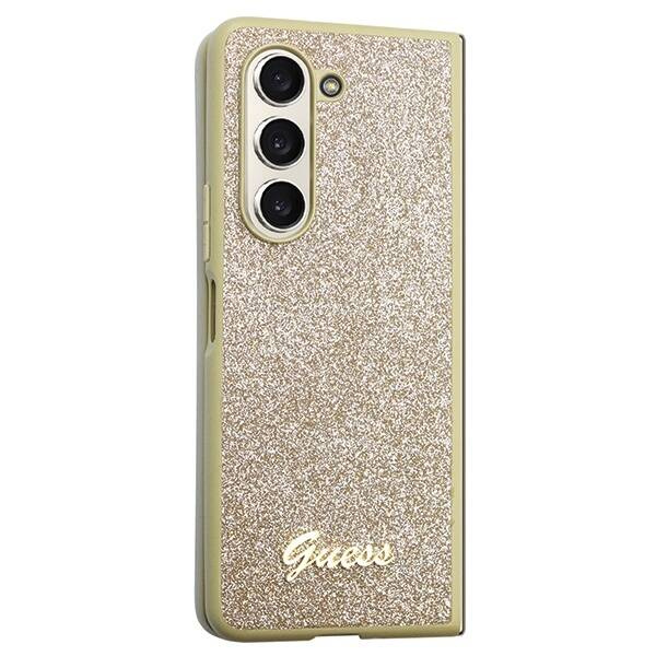 GUESS ETUI DO GALAXY Z FOLD5 GLITTER SCRIPT 