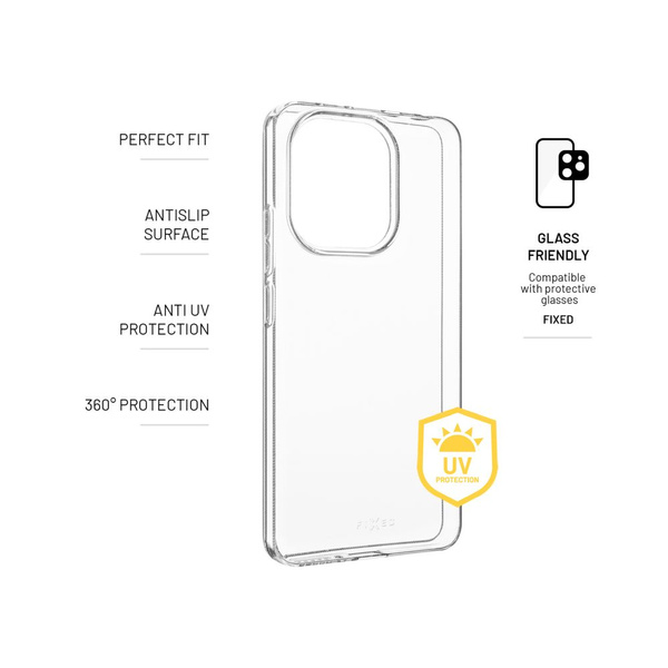 ETUI DO XIAOMI REDMI NOTE 13 TPU FIXED SLIM ANTIUV PRZEZROCZYSTE ŻELOWE