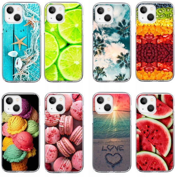 Etui silikonowe LEO summer vibe różne wzory do iPhone 14 Plus