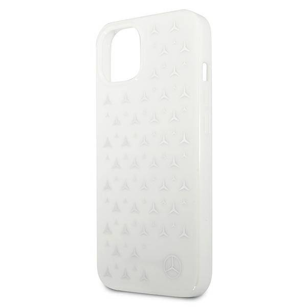 Etui Mercedes Silver Stars Pattern do iPhone 13 Mini 
