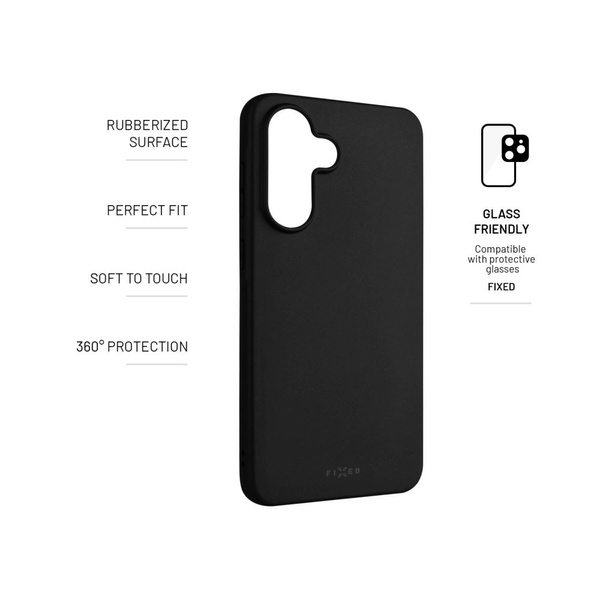 ETUI DO SAMSUNG GALAXY A36 5G FIXED GUMOWE CZARNE