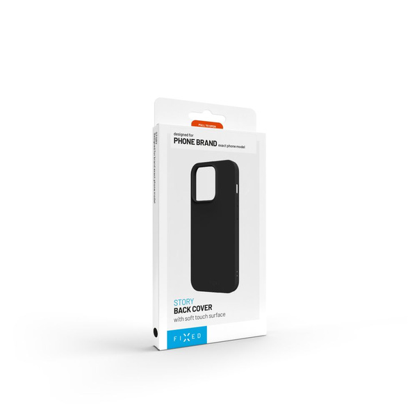ETUI DO SAMSUNG GALAXY A36 5G FIXED GUMOWE CZARNE