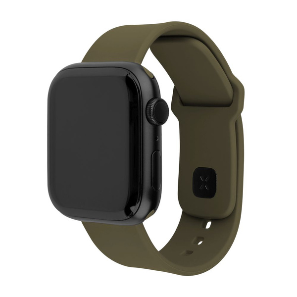 PASEK SPORTOWY DO APPLE WATCH 38/40/41MM SILIKONOWY FIXED OLIWKOWY