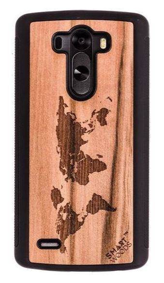 Smart Woods Mapa Świata -  LG G3