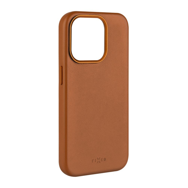 ETUI DO IPHONE 15 PRO MAX SKÓRZANE FIXED MAGLEATHER MAGSAFE BRĄZOWA