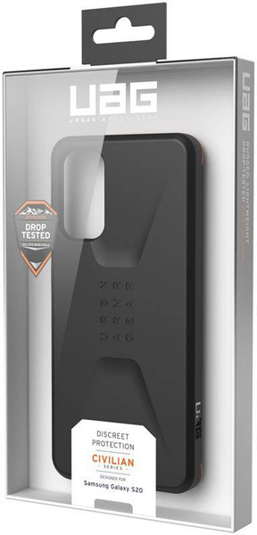 ETUI UAG CIVILIAN SAMSUNG S20 G980 - BLACK