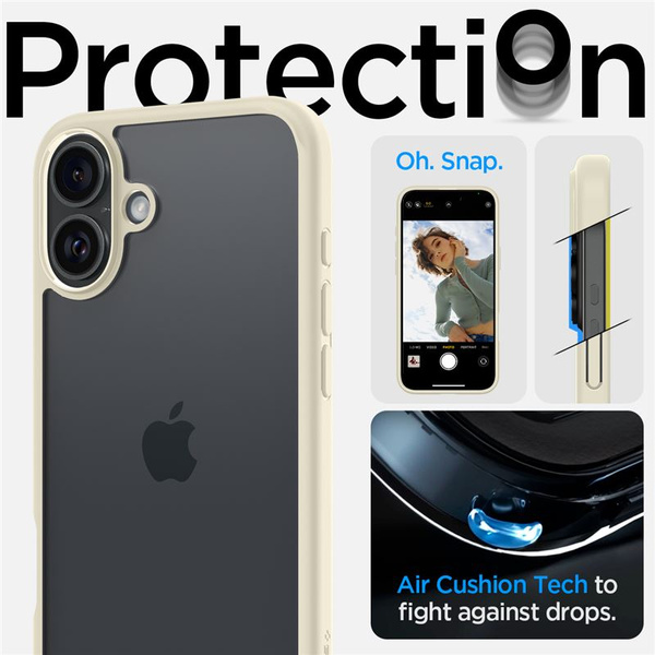 ETUI DO IPHONE 16 PLUS SPIGEN ULTRA HYBRID