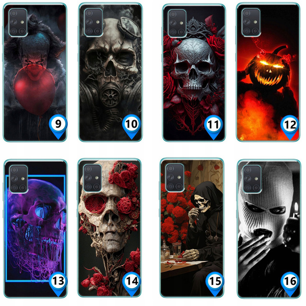 Etui silikonowe LEO horror mroczne różne wzory do Galaxy A71