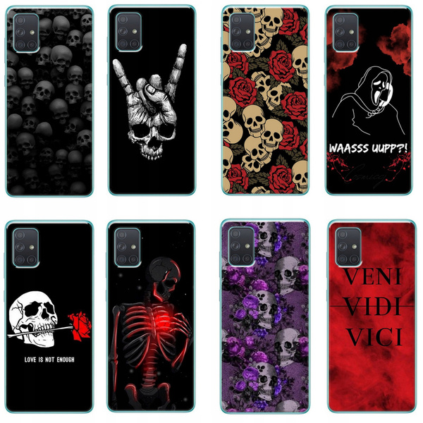 Etui silikonowe LEO horror mroczne różne wzory do Galaxy A71