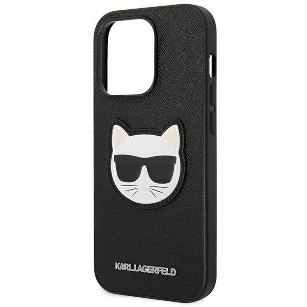 ETUI SAFFIANO CHOUPETTE KARL LAGERFELD DO IPHONE 14 PRO BLACK