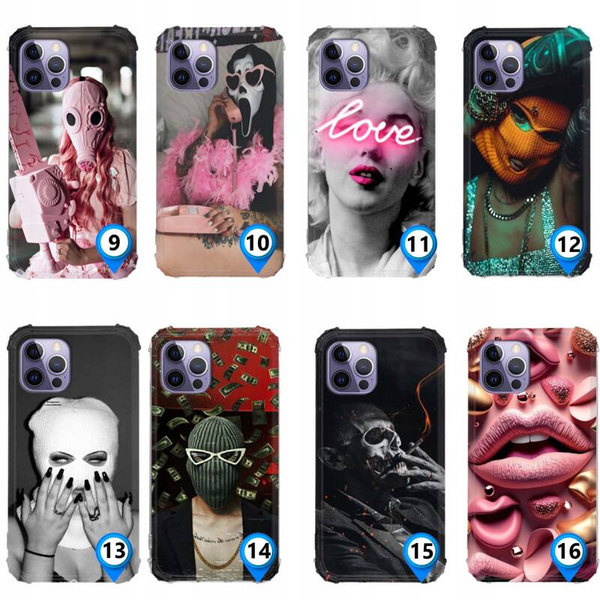 Etui wzmacniane Anti-Shock LEO fancy art różne wzory do iPhone 14 Pro Max