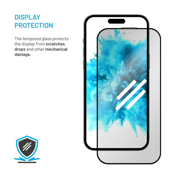 SZKŁO HARTOWANE DO IPHONE 16 PRO FIXED PRIVACY FULL-COVER