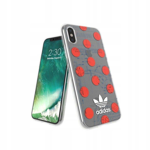 ADIDAS Clear Case etui do iPhone X/Xs