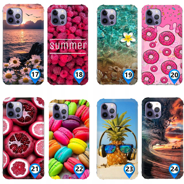 Etui wzmacniane Anti-Shock LEO summer różne wzory do iPhone 14 Pro