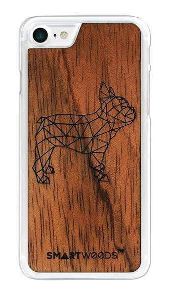 Smart Woods Frenchie Clear - etui do iPhone 7/8/SE2020
