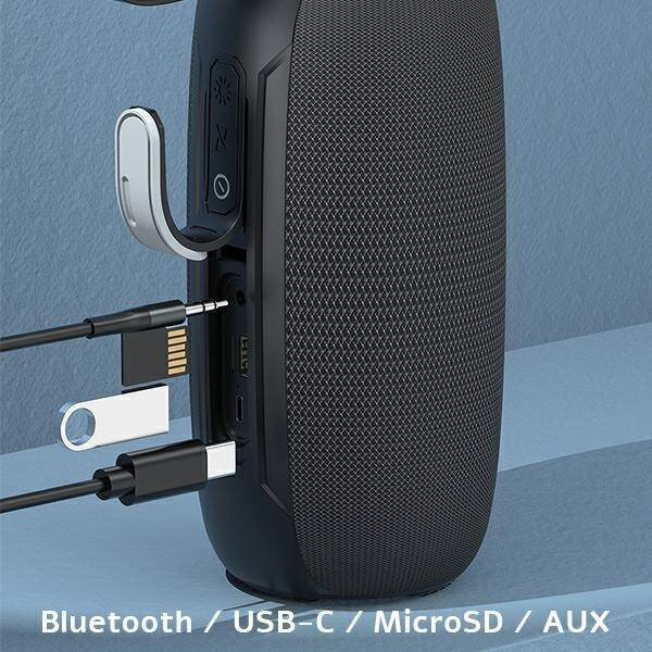 BEZPRZEWODOWY GŁOŚNIK BLUETOOTH AWEI 20W PRZENOŚNY BLACK