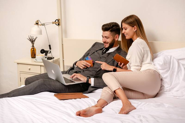 ETUI DO MACBOOK PRO 14" (2021/2023) FIXED OXFORD SKÓRZANE BRĄZOWE